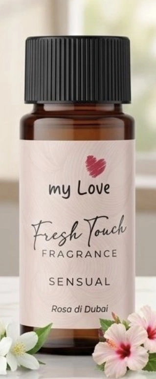 Flacone originale Fresh Touch Sensual, Rosa di Dubai