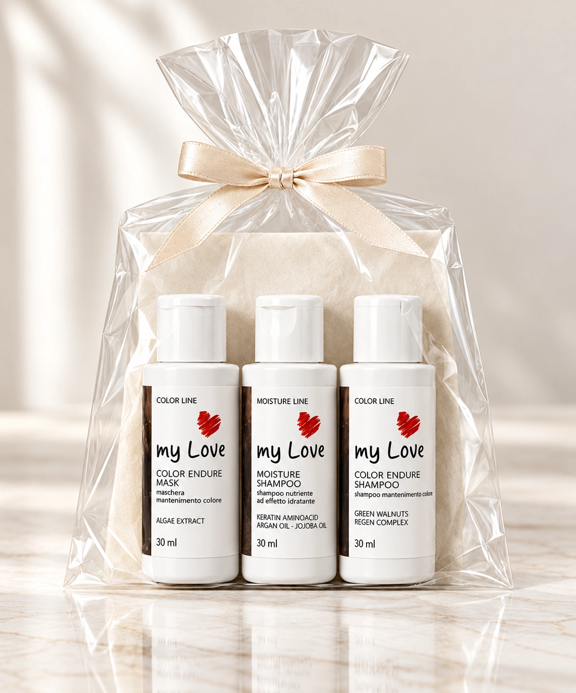 Kit cortesia originale myLove da tre prodotti