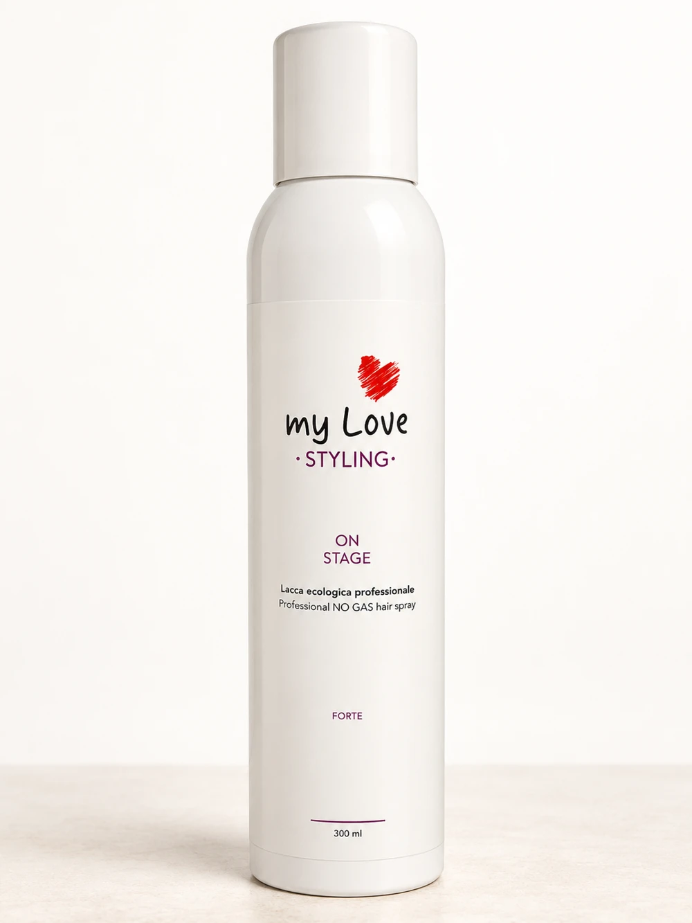 On Stage myLove, confezione originale su sfondo chiaro