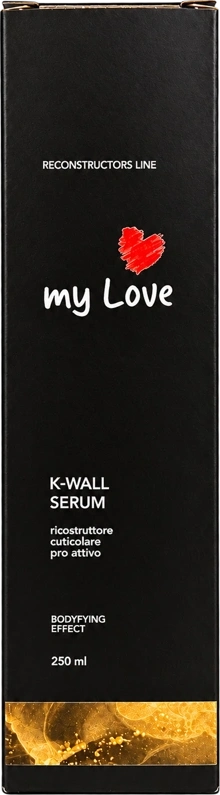 K-WALL Serum myLove con il ritratto originale della linea Reconstructors, in una composizione unica